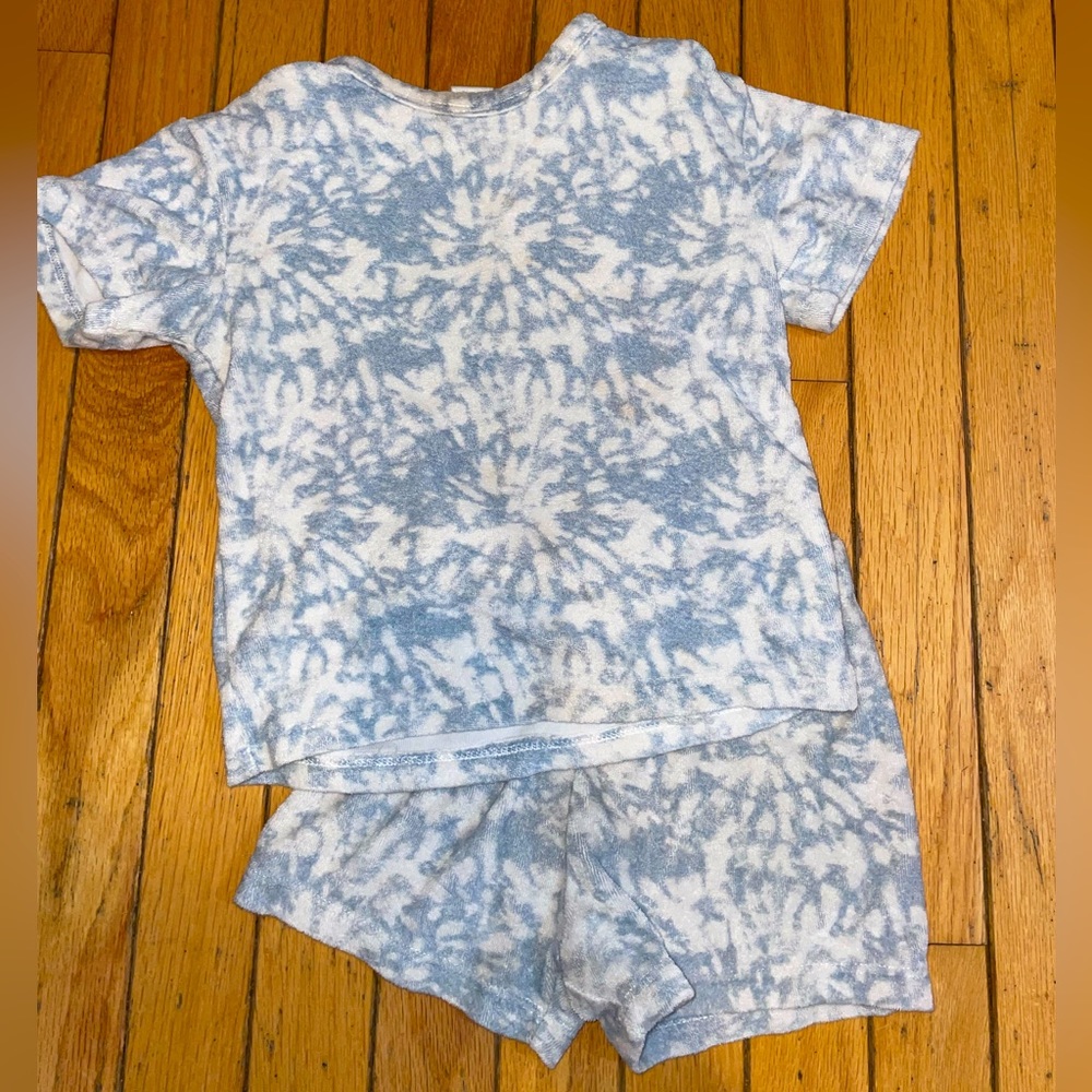 H&M tie-dye set 2T